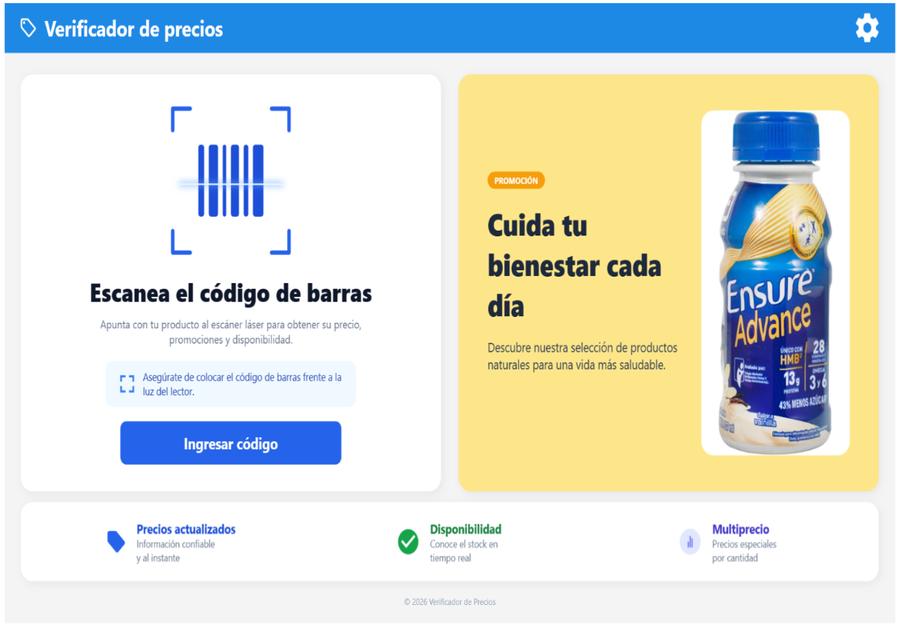 Verificador de precios